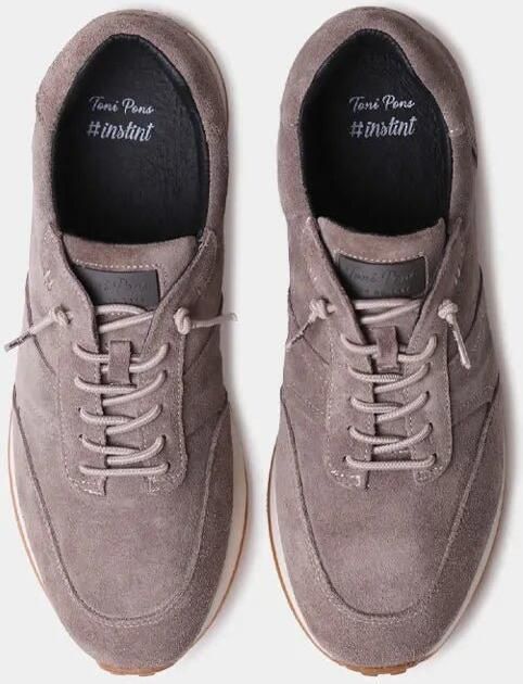 Toni Pons Suède herensneakers met elastische veters DORIAN