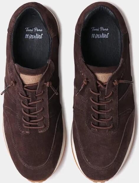 Toni Pons Suède herensneakers met elastische veters DORIAN