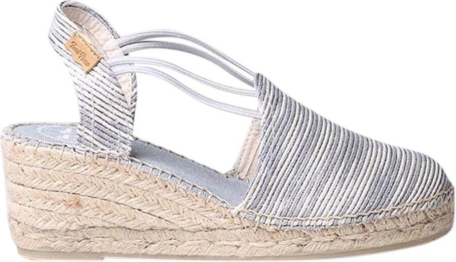 Toni Pons Espadrilles met sleehak en elastische bandjes TANIA-ZR