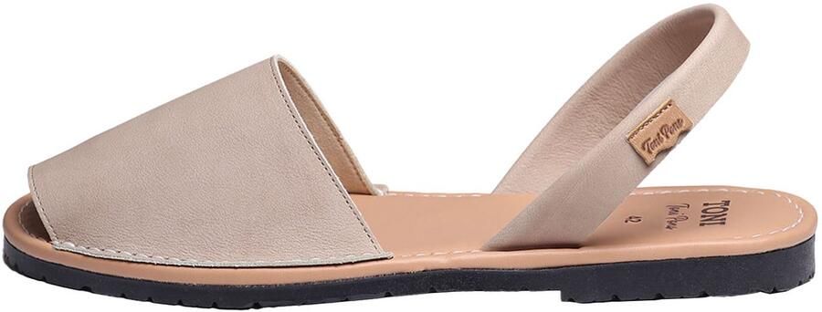 Toni Pons Taupe herensandaal met gekruiste bandjes GRAU-P - Foto 1