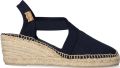 Toni Pons Ter Dames Espadrilles Mari Blauw Linnen - Blauw