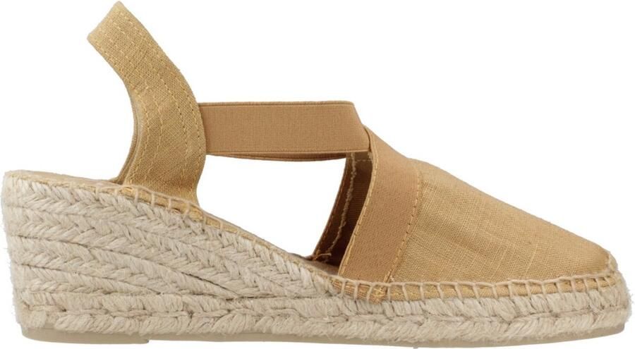Toni Pons Ter Wedge Espadrilles Beige Bruin Vrouw