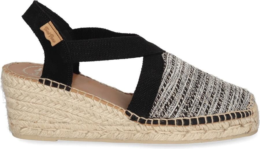 Toni Pons Terra-CL Dames Espadrilles Negre