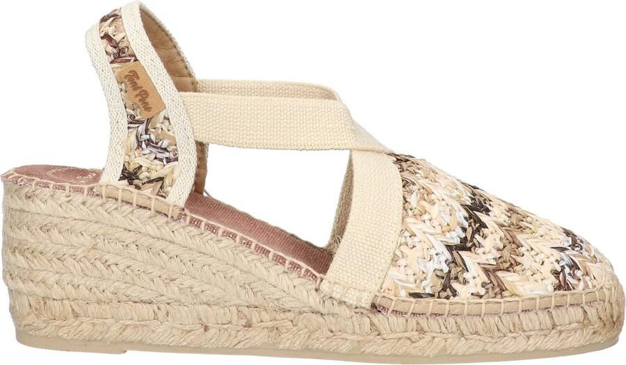 Toni Pons Terra-HK Dames Espadrilles Marro Bruin Raffia TERRAHKmarro - Foto 10