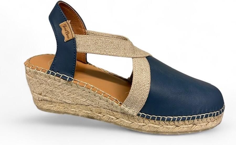 Toni Pons Tossa Ocea Pell N-espadrilles -sleehak