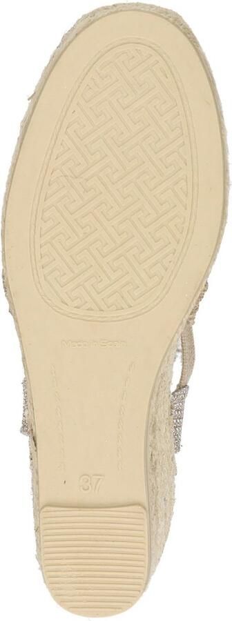 Toni Pons Triton Dames Espadrilles met sleehak Platinum - Foto 13