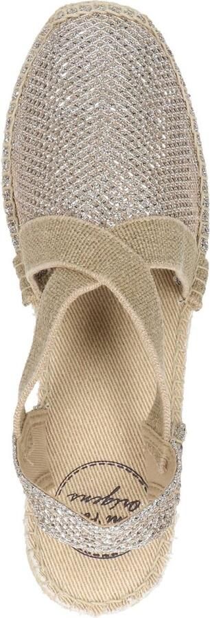Toni Pons Triton Dames Espadrilles met sleehak Platinum - Foto 14