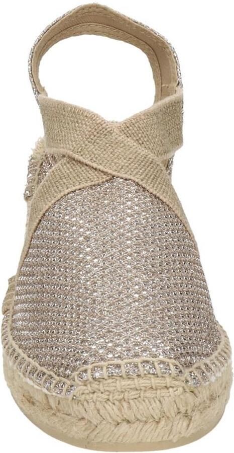 Toni Pons Triton Dames Espadrilles met sleehak Platinum - Foto 12