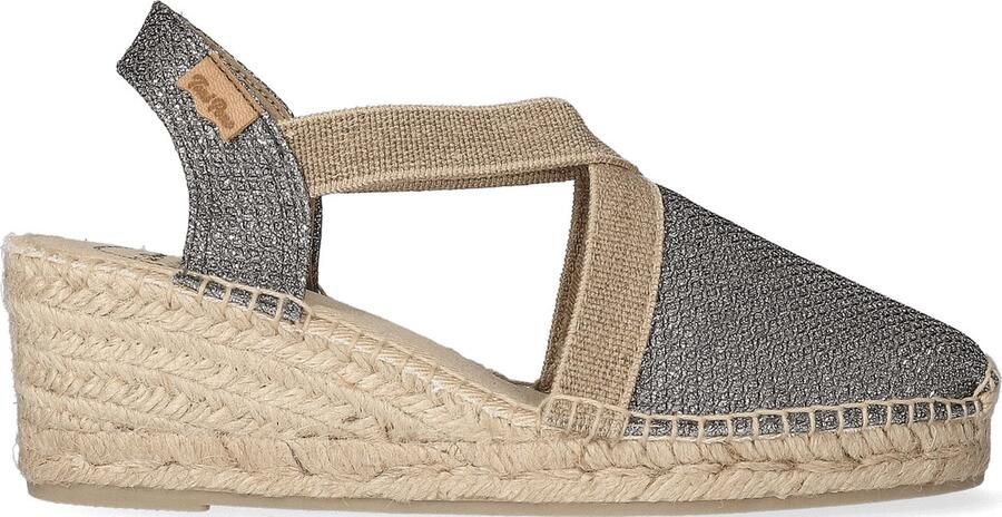 Toni Pons Triton Dames Espadrilles Plom Grijs Textiel TRITONplom - Foto 2