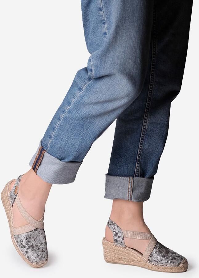 Toni Pons TRITON Glanzende veganistische espadrilles voor dames NIGHT