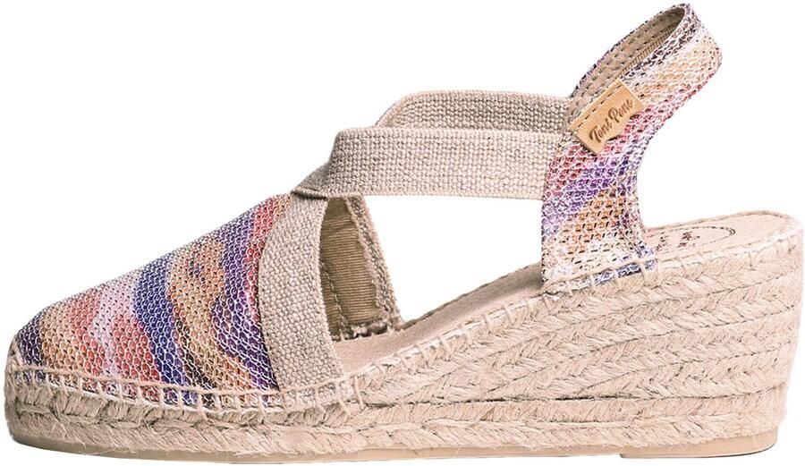 Toni Pons TRITON Glanzende veganistische papagilla voor vrouwen MULTI