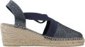 Toni Pons Glanzende veganistische espadrilles voor dames TRITON - Blauw
