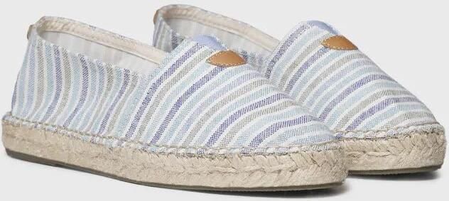 Toni Pons Unisex gestreepte platte espadrilles BLANES-RN