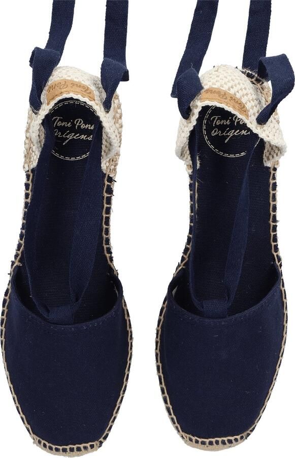 Toni Pons Valencia Dames Espadrilles Mari Blauw Canvas VALENCIAmari - Foto 4