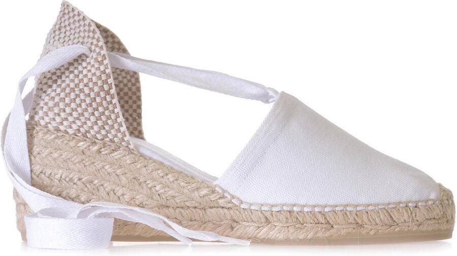 Toni Pons Valencia Dames Espadrilles Blanc Wit Canvas VALENCIAblanc