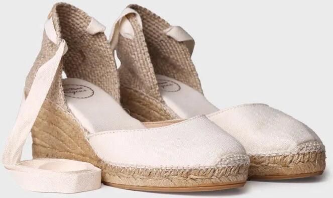 Toni Pons Valenciaanse espadrille met wigvormige zool en nerven CALONGE