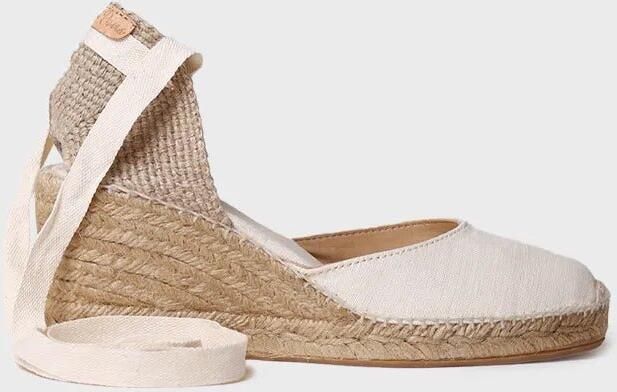 Toni Pons Valenciaanse espadrille met wigvormige zool en nerven CALONGE