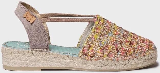 Toni Pons Veelkleurige espadrilles met elastiek aan de zijkant ELSA-CO