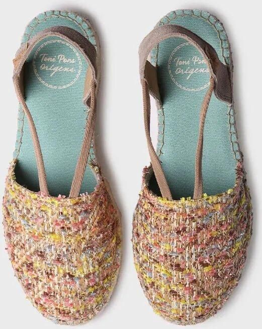 Toni Pons Veelkleurige espadrilles met elastiek aan de zijkant ELSA-CO