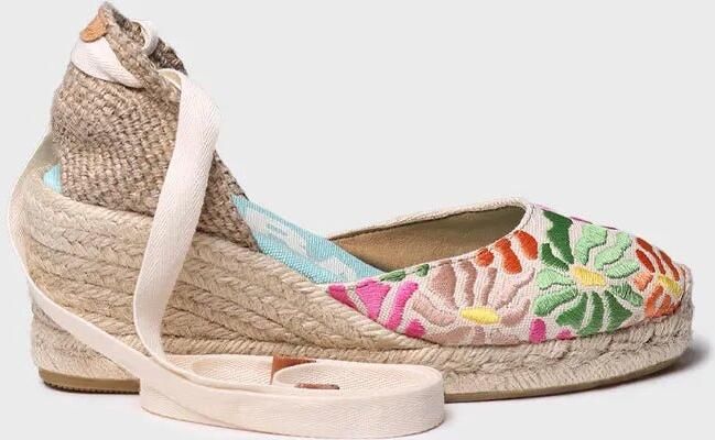 Toni Pons Veelkleurige Valenciaanse espadrille voor dames CASTELL