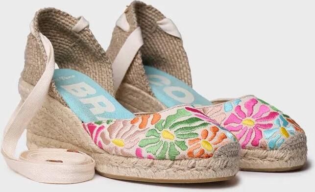 Toni Pons Veelkleurige Valenciaanse espadrille voor dames CASTELL