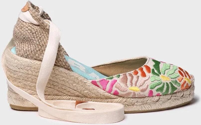 Toni Pons Veelkleurige Valenciaanse espadrille voor dames CASTELL