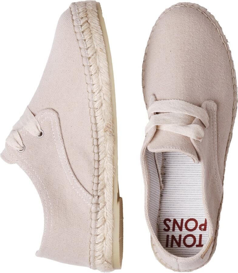Toni Pons Vegan espadrilles voor dames met veters APRIL