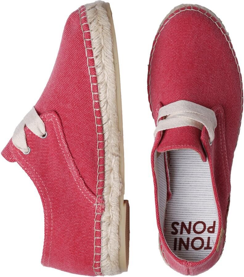 Toni Pons Vegan espadrilles voor dames met veters APRIL