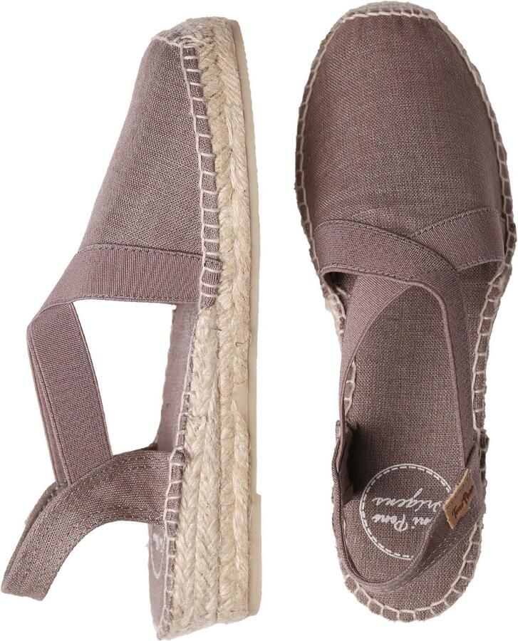 Toni Pons Vegan platte espadrilles voor dames met elastiek VERONA