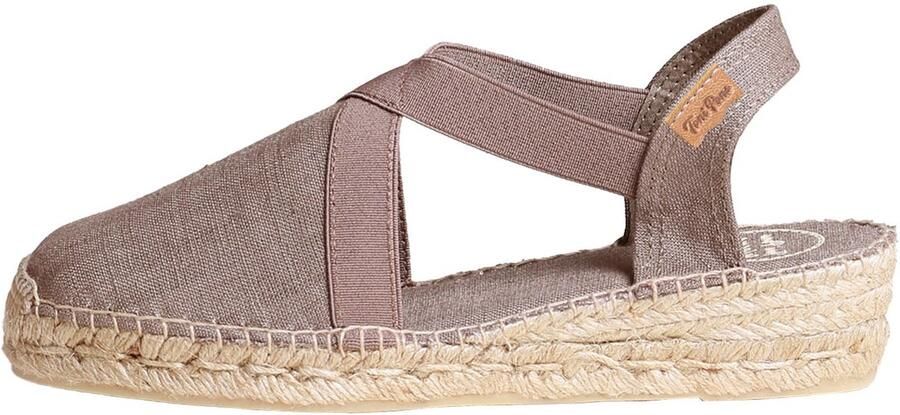 Toni Pons Vegan platte espadrilles voor dames met elastiek VERONA