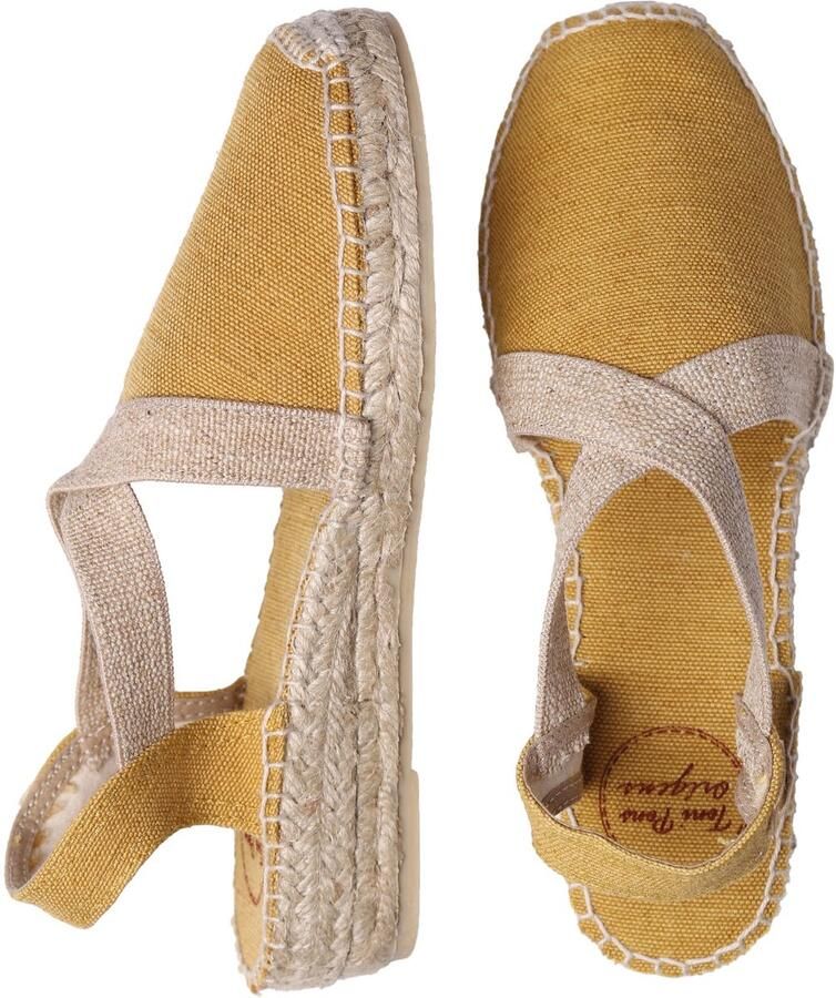 Toni Pons Vegan platte espadrilles voor dames van katoen VERDI-V