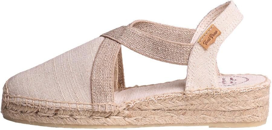 Toni Pons Vegan platte espadrilles voor dames van katoen VERDI-V