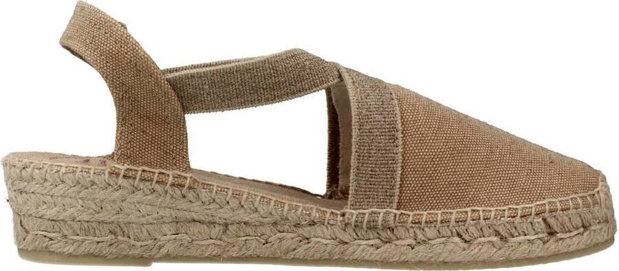 Toni Pons Vegan platte espadrilles voor dames van katoen VERDI-V