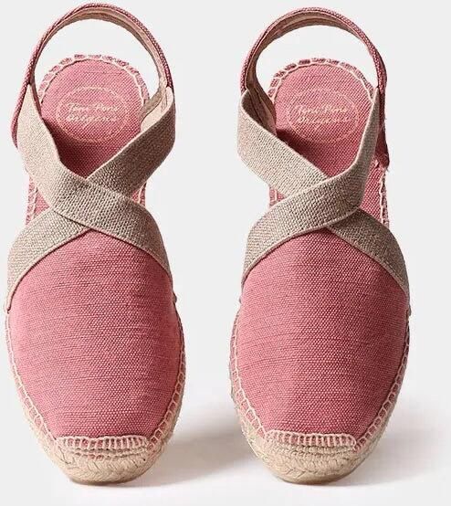 Toni Pons Vegan platte espadrilles voor dames van katoen VERDI-V