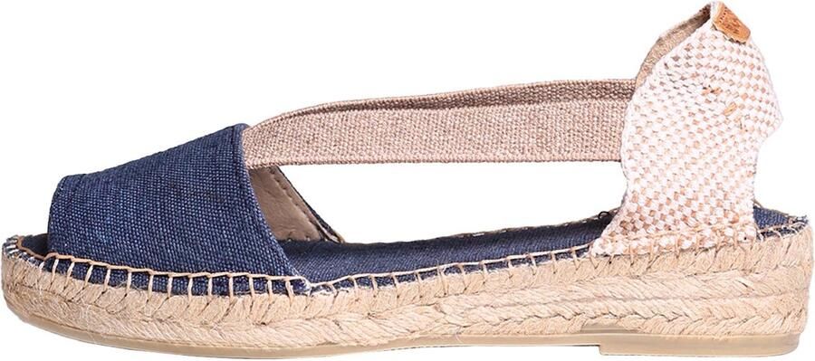 Toni Pons Sandaal 'Elora-V' beige blauw denim
