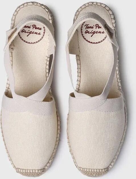 Toni Pons Veganistische espadrille met middelhoge sleehak TER