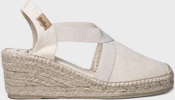 Toni Pons Veganistische espadrille met middelhoge sleehak TER