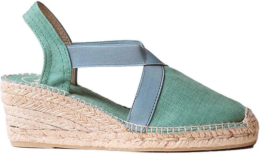 Toni Pons Veganistische espadrille met middelhoge sleehak TER