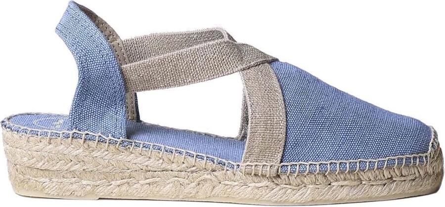 Toni Pons Verdi V Dames Espadrilles Blau | Blauw | Canvas
