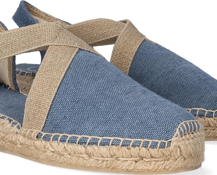 Toni Pons Verdi-V Dames Espadrilles Blau Blauw Canvas VERDIVblau - Foto 2