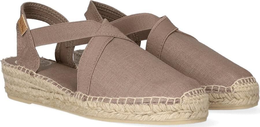 Toni Pons Verona Dames Espadrilles Taupe - Foto 4