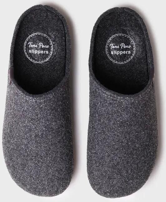 Toni Pons Viltslipper in klompmodel voor dames MAUI-LX