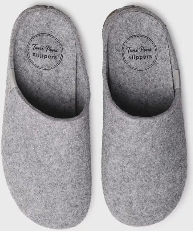 Toni Pons Viltslipper in klompmodel voor dames MAUI-LX