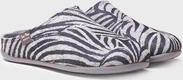 Toni Pons Viltslipper in klompvorm voor dames MAUI-NM