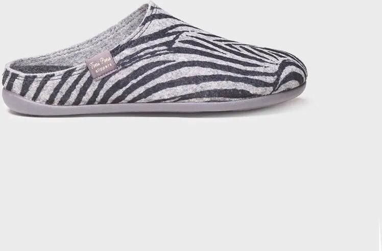 Toni Pons Viltslipper in klompvorm voor dames MAUI-NM