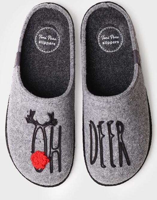 Toni Pons Viltslippers voor heren TOBI-DR