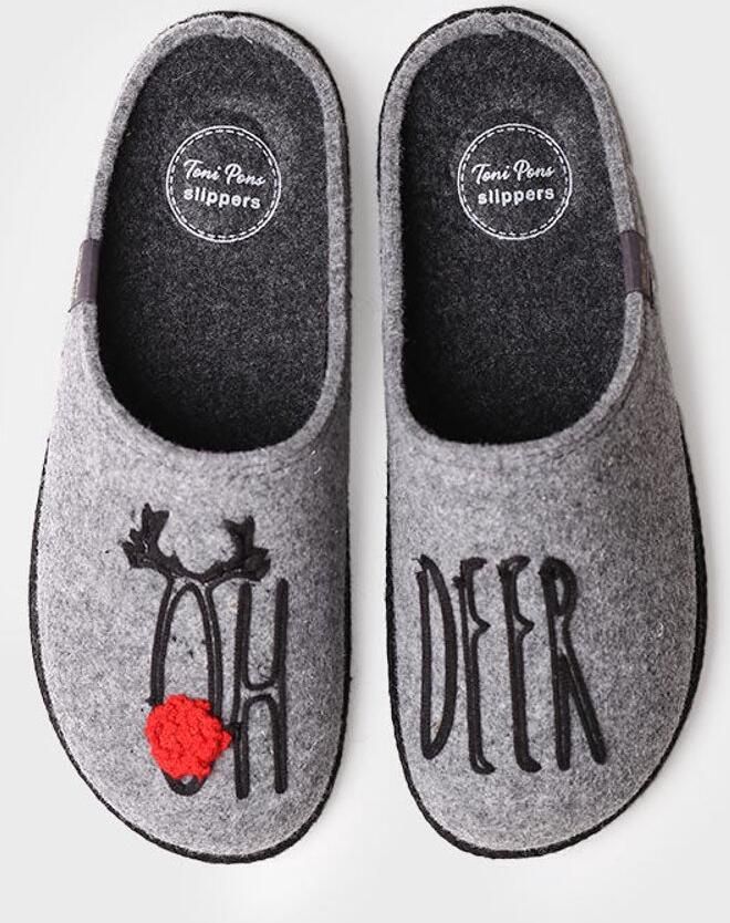 Toni Pons Viltslippers voor heren TOBI-DR