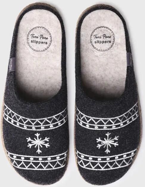 Toni Pons Viltslippers voor heren TOBI-EF