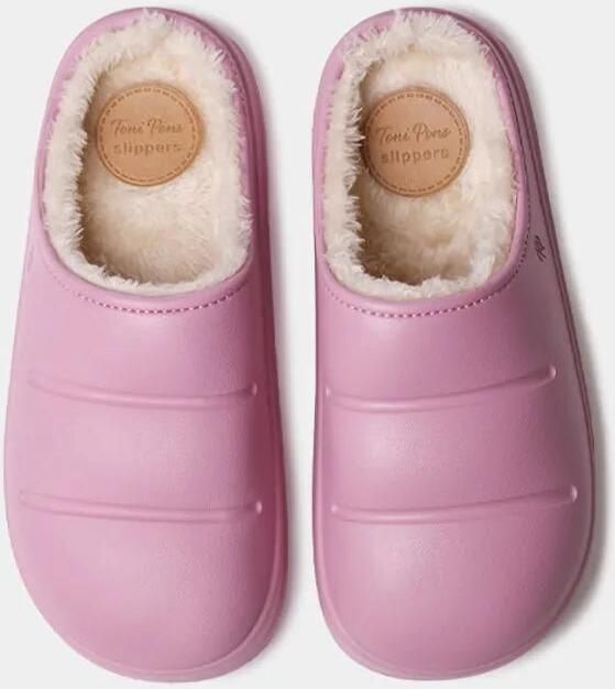 Toni Pons Zachte gevoerde rubberen slippers voor dames MONTBLANC - Foto 1
