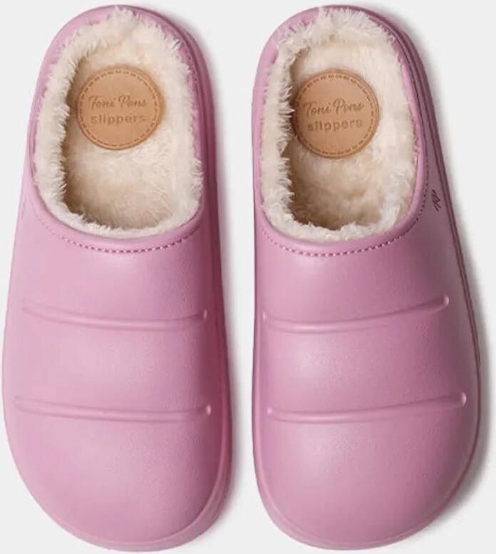 Toni Pons Zachte gevoerde rubberen slippers voor dames MONTBLANC
